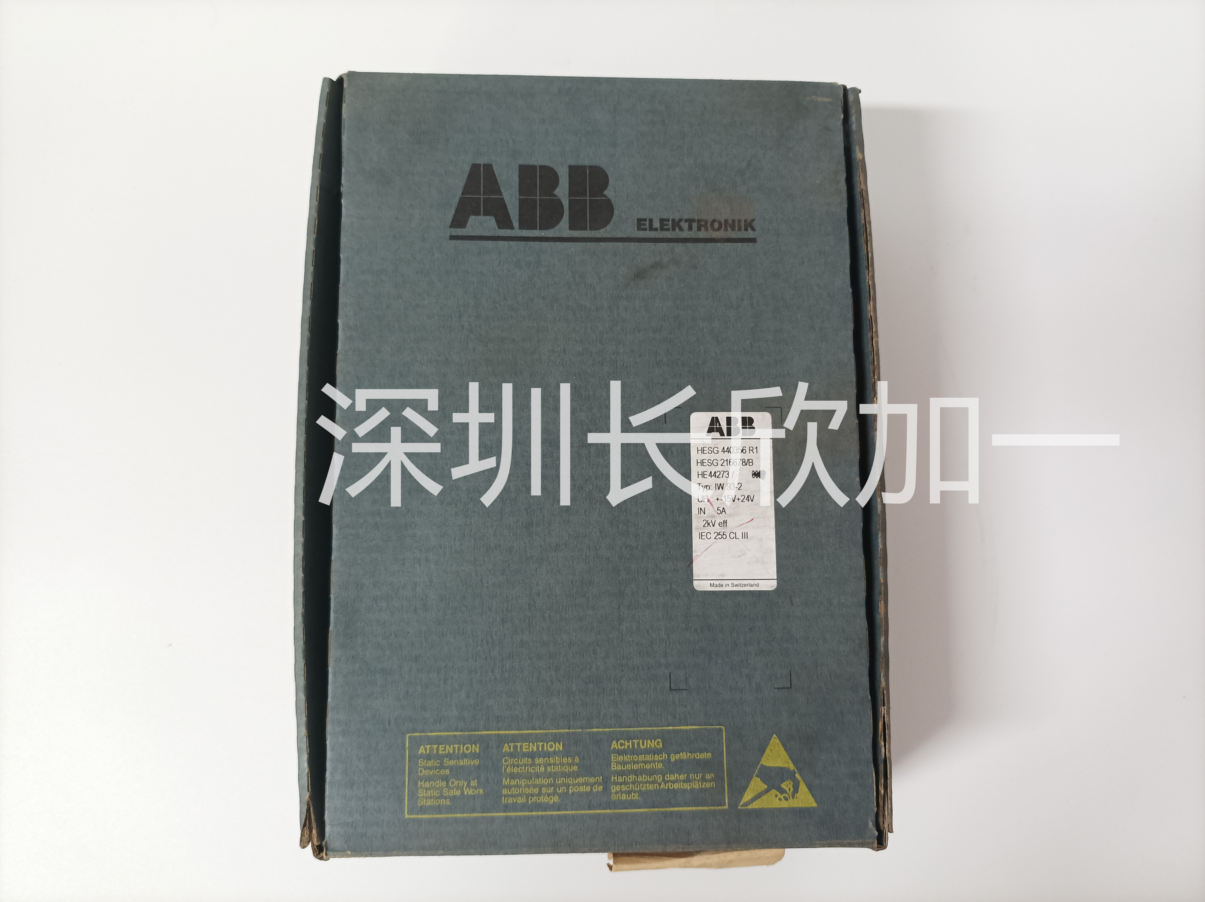 ABB  IW93-2 HESG440356R1 HESG216678/B  CPU控制模塊